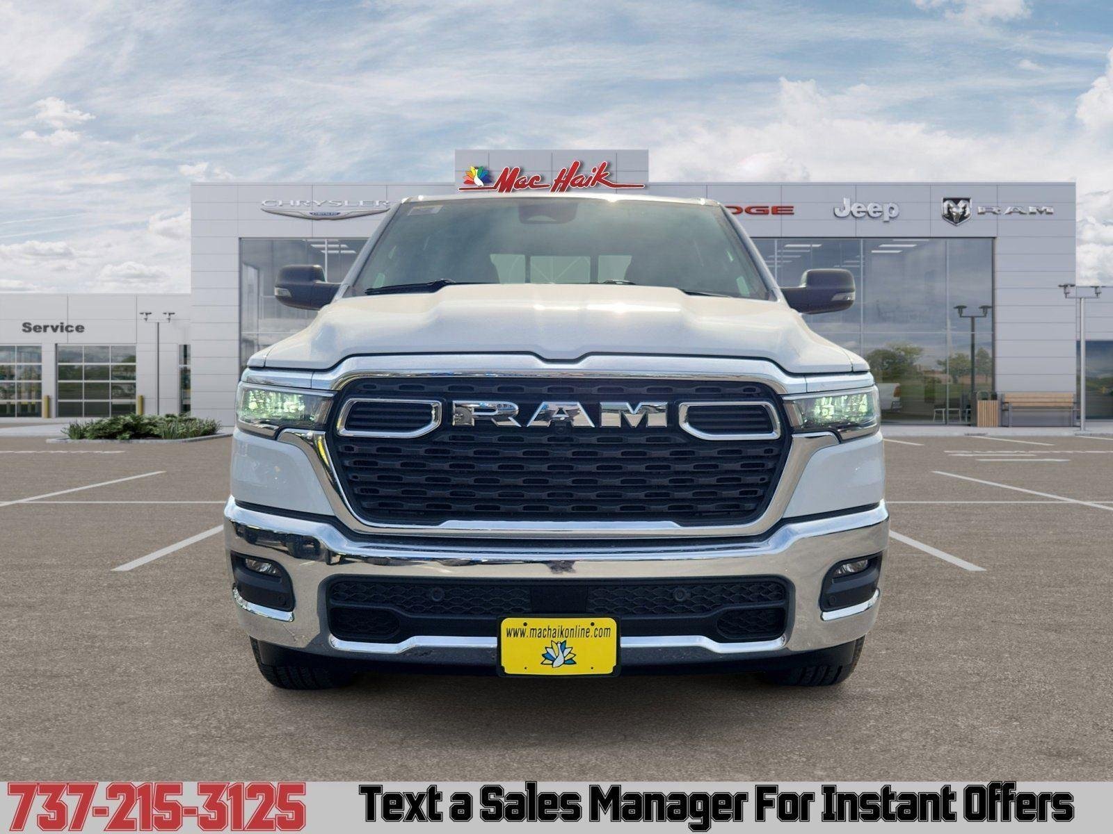 New 2026 Bright White Clear-Coat Exterior Paint RAM Lone Star image 8