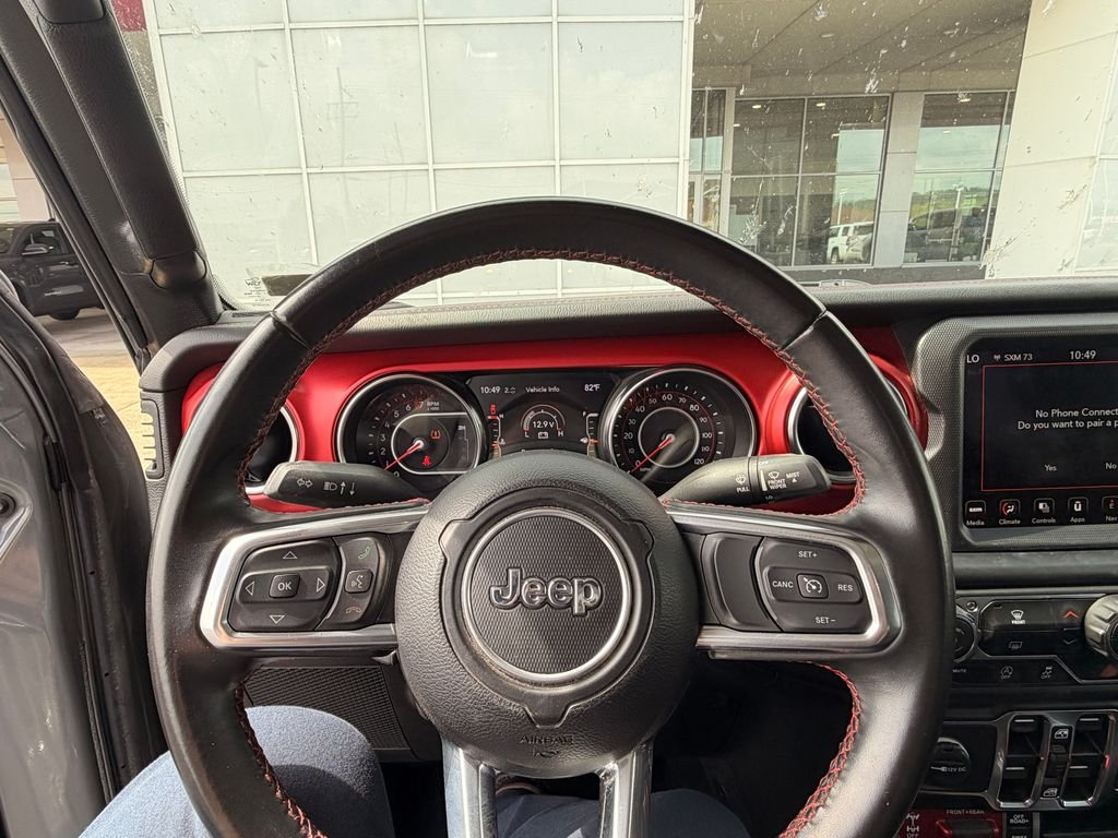 Used 2022 Gray Jeep Rubicon image 2