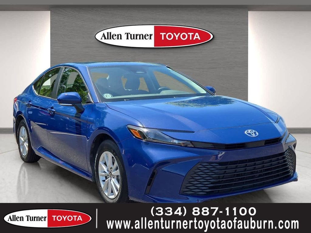Used 2025 Blue Toyota LE image 1