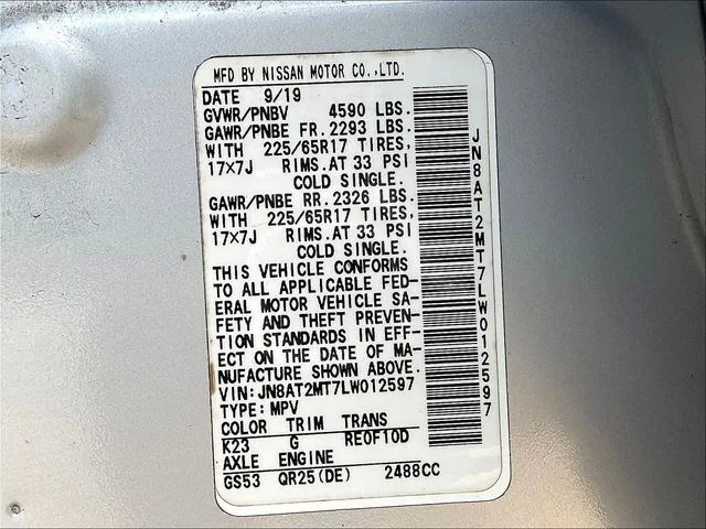 Used 2020 Silver Nissan SV image 20