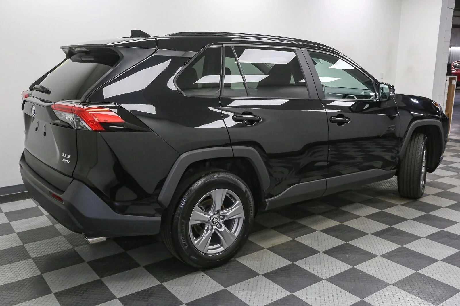 Used 2025 Midnight Black Metallic TOYOTA  image 8