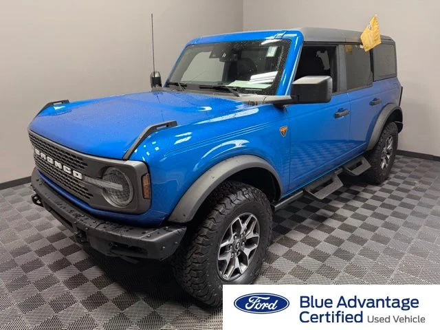 Used 2024 Blue Ford Badlands image 1