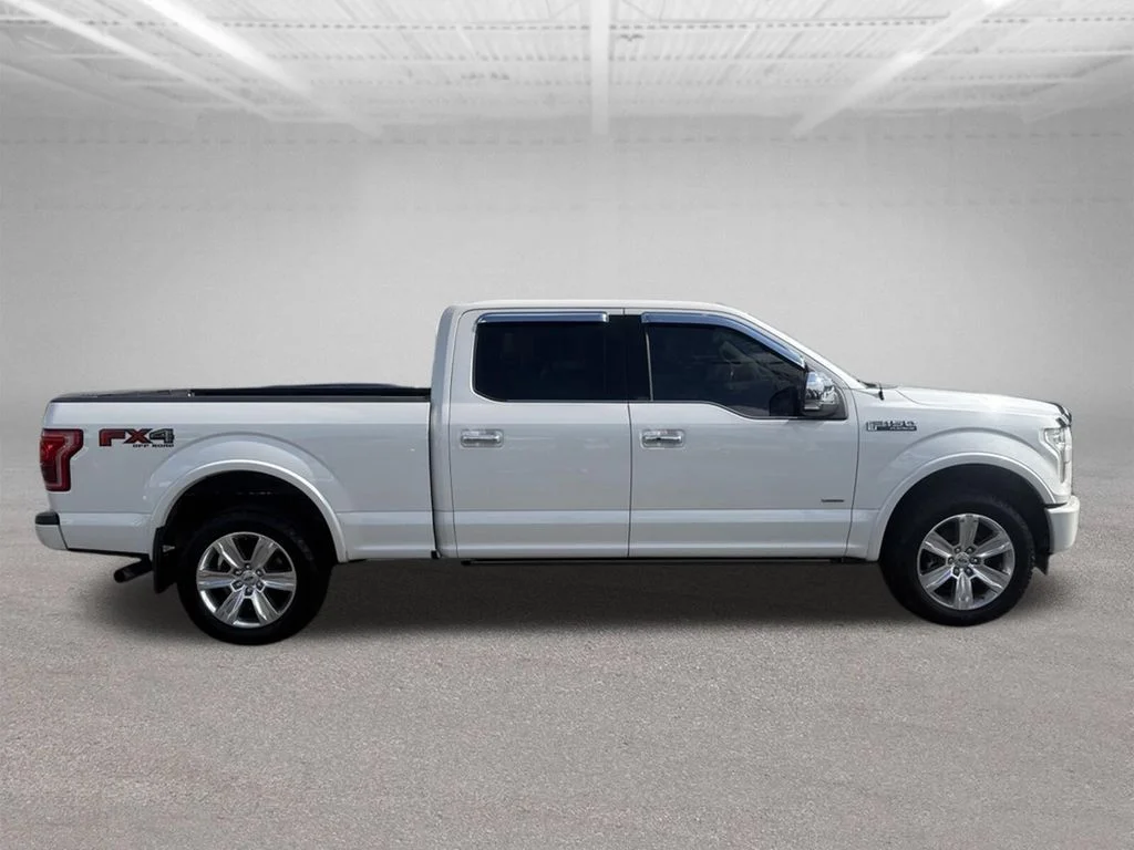 Certified Used 2017 White Platinum Tri-Coat Metallic Ford Platinum image 3