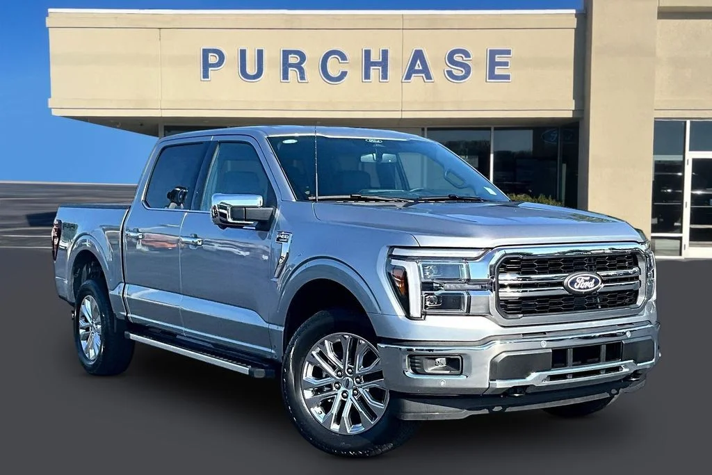 New 2026 Iconic Silver Metallic Ford Lariat® image 1
