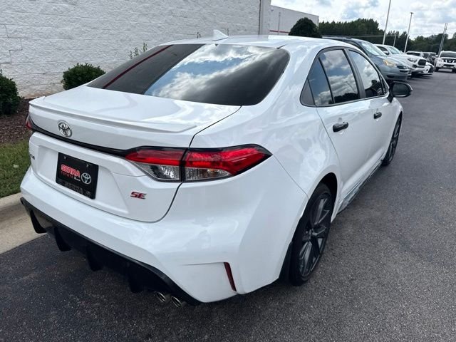 Used 2025 White Toyota SE image 7