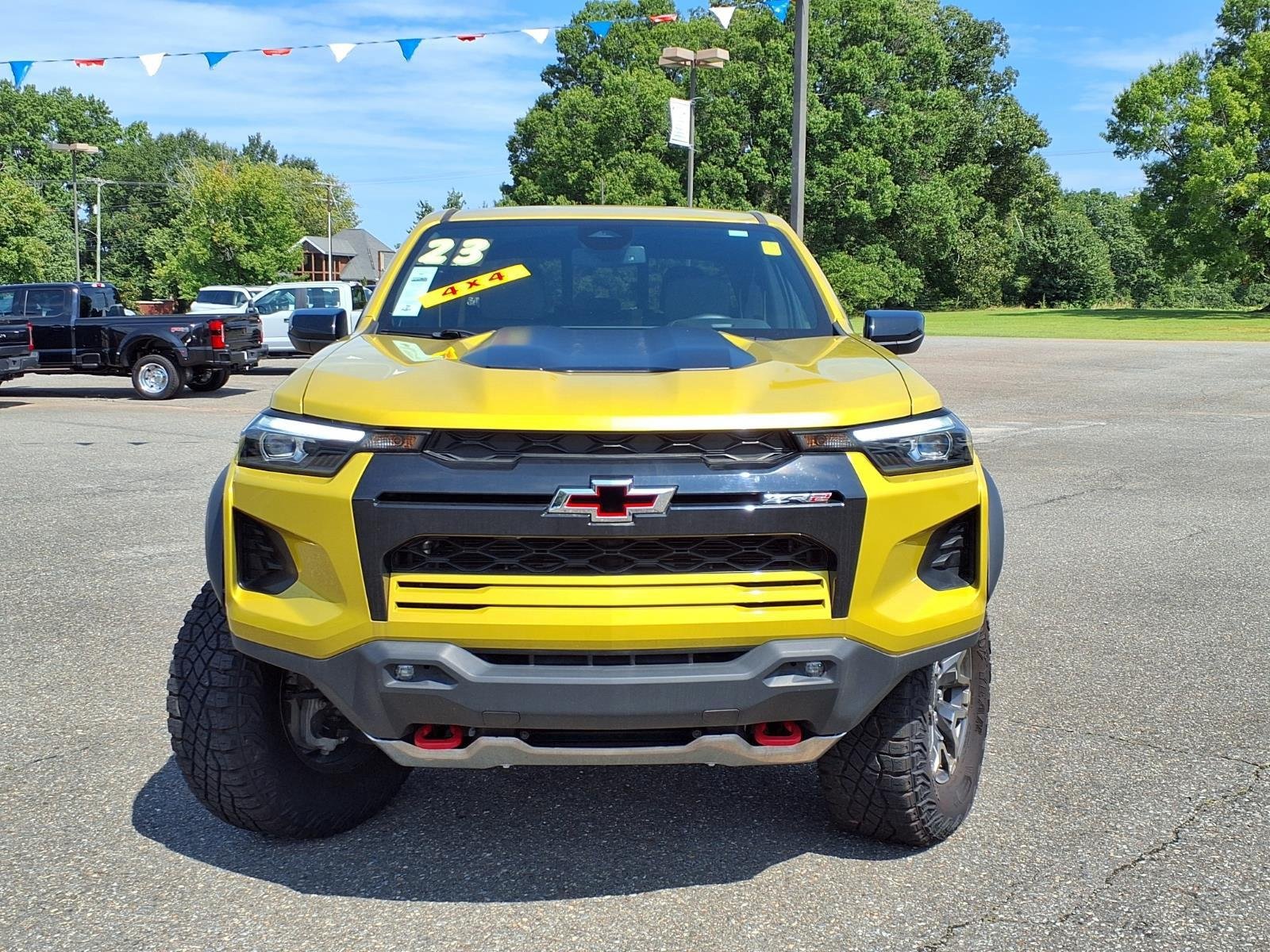 Certified Used 2023 Yellow Chevrolet 4WD ZR2 image 9