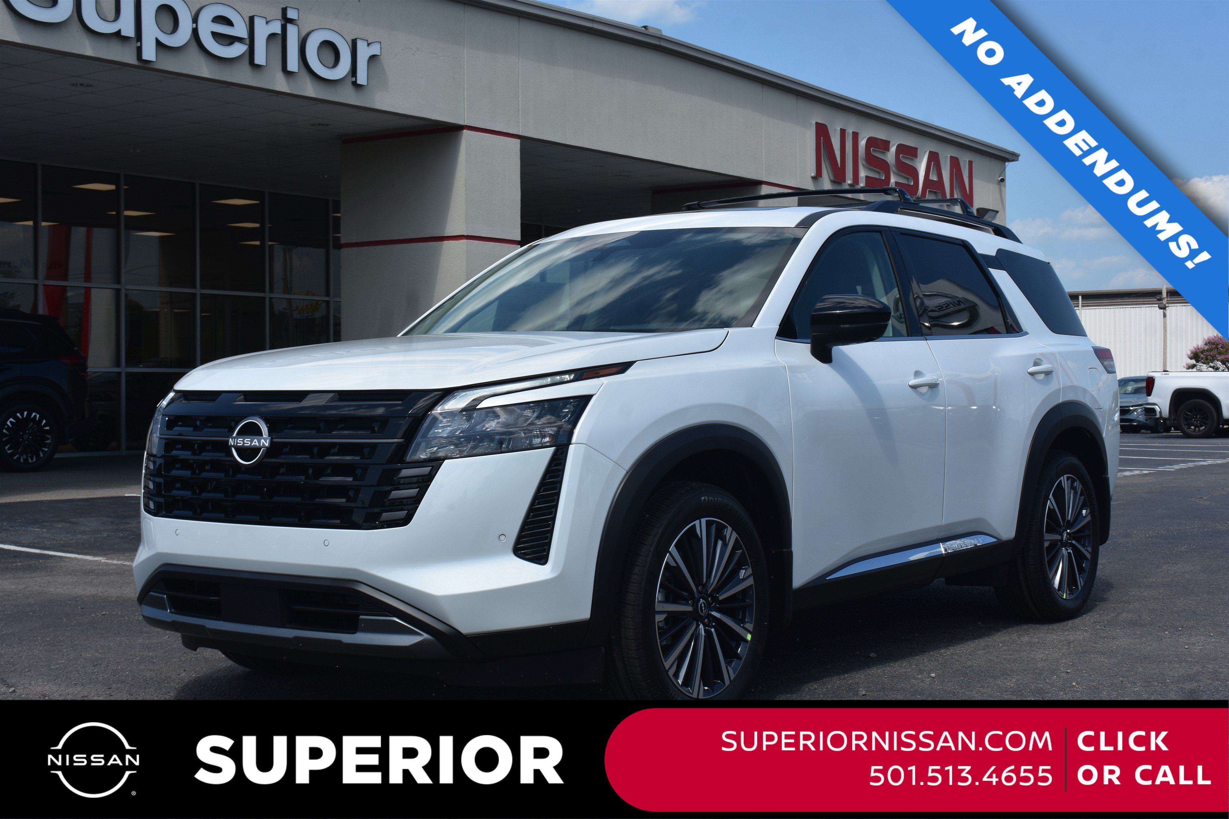 New 2026 Everest White Pearl TriCoat Nissan Platinum image 1