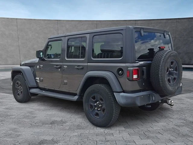 Used 2018 Gray Jeep Unlimited Sport image 7
