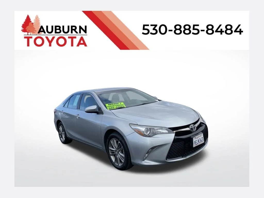 Used 2015 Celestial Silver Metallic Toyota SE image 1