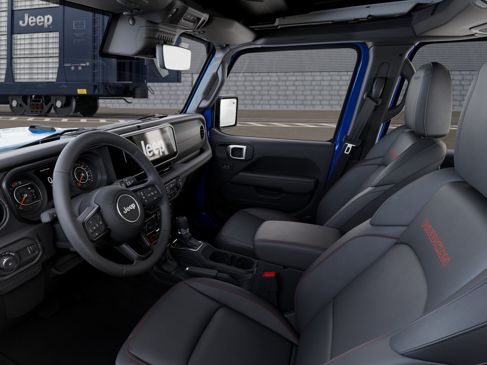 New 2026 Hydro Blue Pearlcoat Jeep Rubicon X image 48