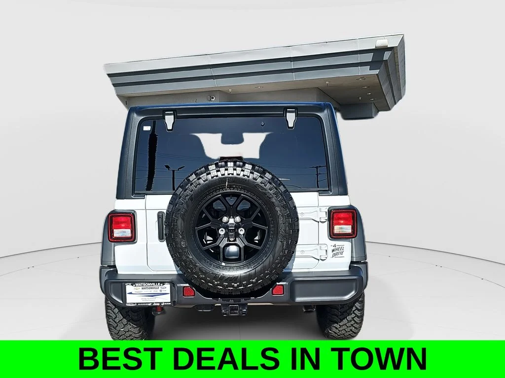 New 2026 Bright White Clearcoat Jeep Willys image 4