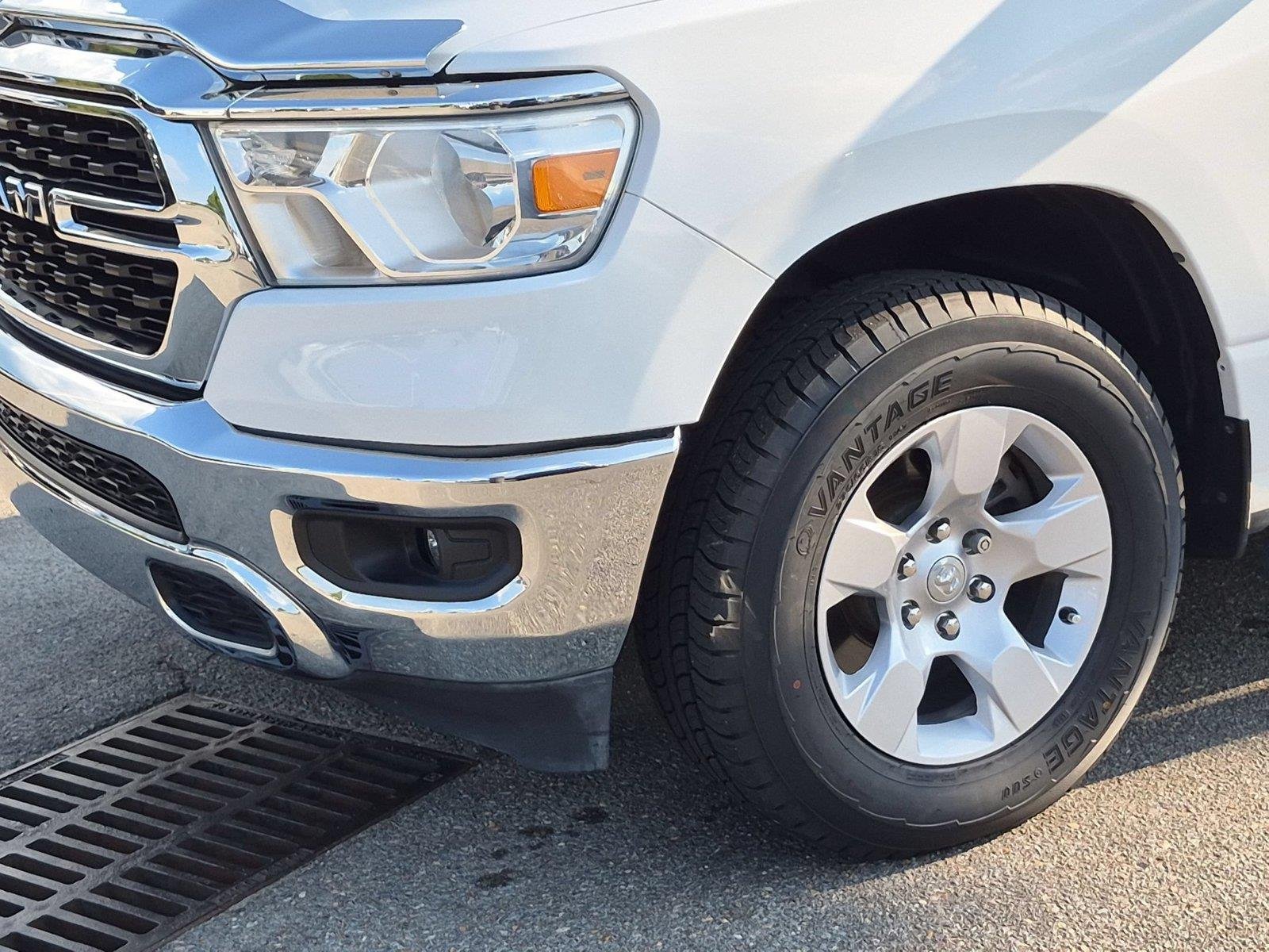 Used 2023 Bright White Clearcoat Ram Big Horn image 9