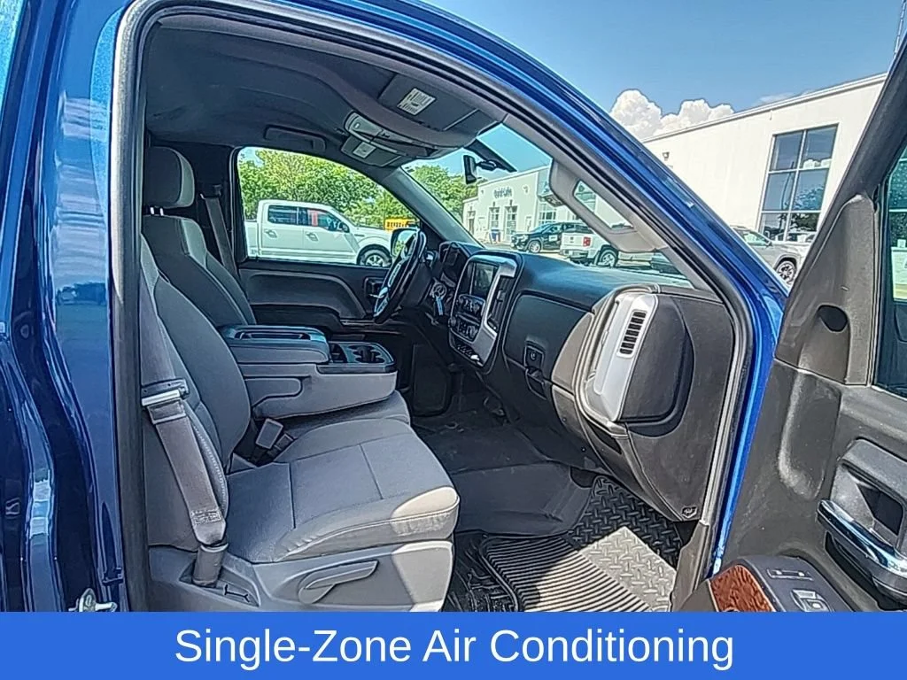 Used 2015 STONE BLUE METALLIC GMC SLE image 15