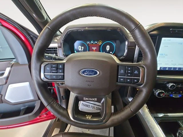 Used 2023 Red Ford King Ranch image 13