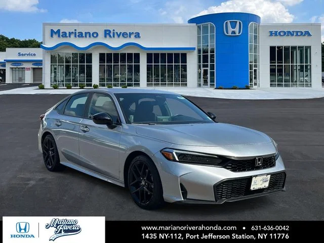 Certified Used 2025 Solar Silver Metallic Honda Sport image 1
