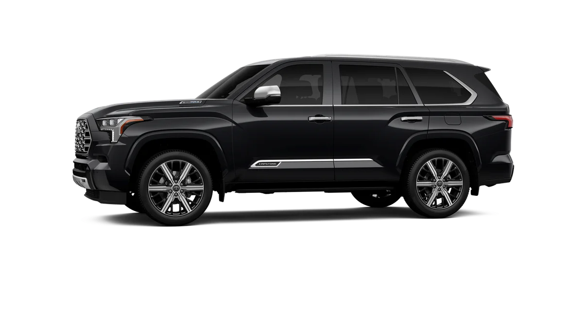 New 2026 Midnight Black Metallic Toyota Capstone image 3