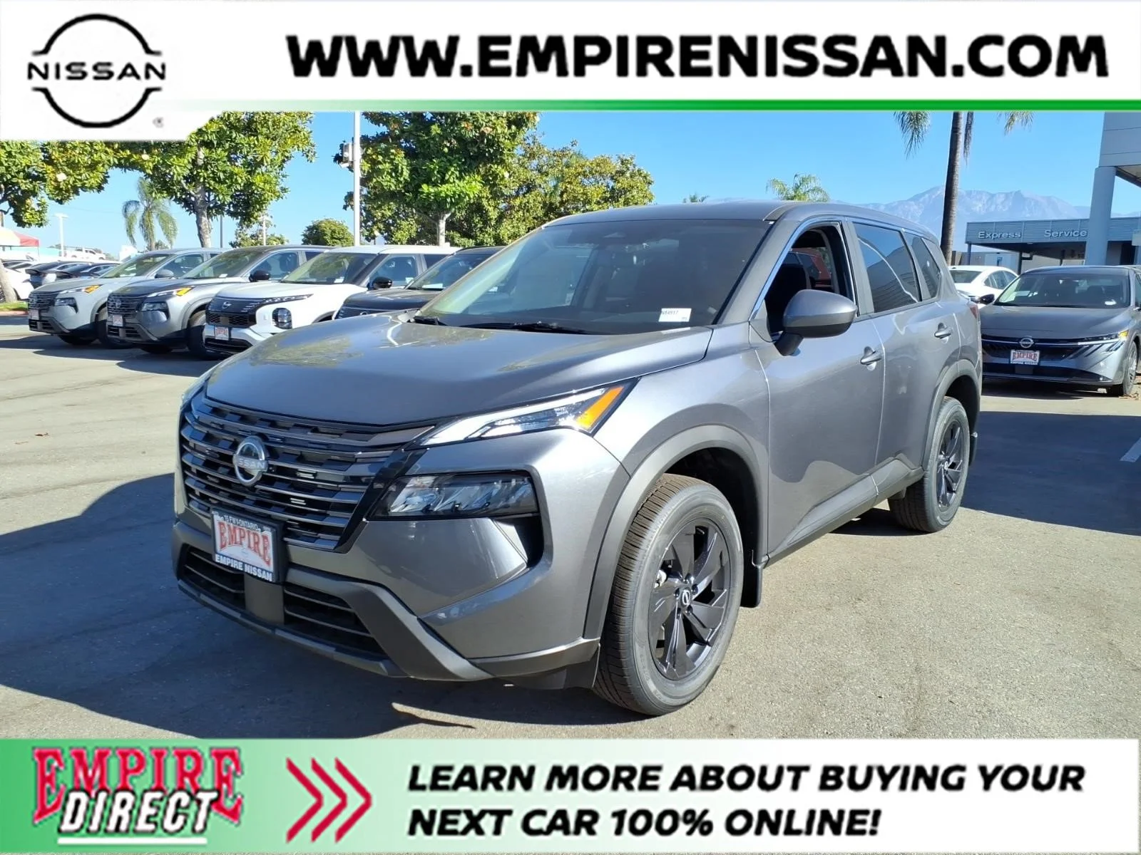 New 2026 Gun Metallic Nissan SV image 1