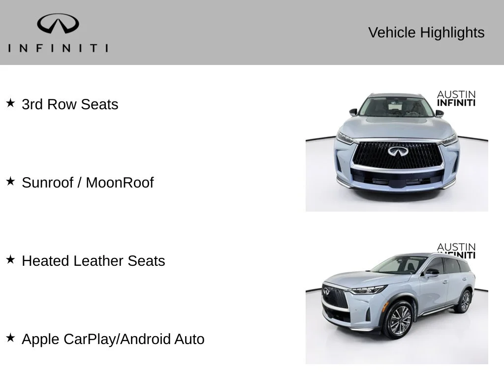 Certified Used 2027 Gray INFINITI LUXE image 3