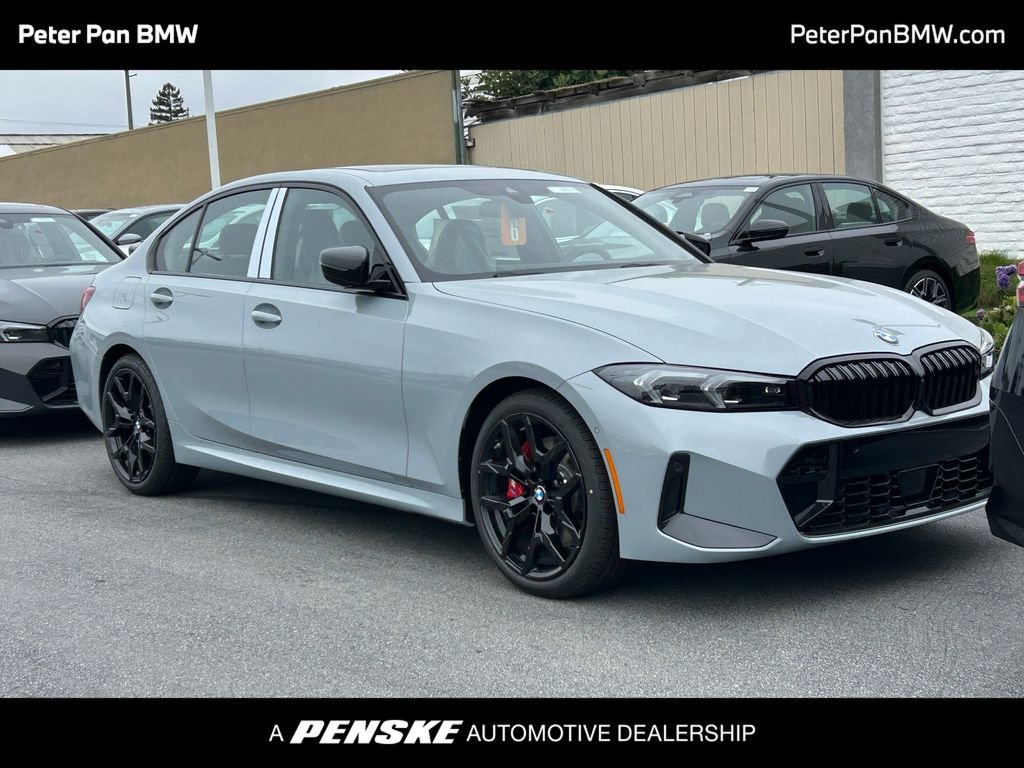New 2026 Brooklyn Grey Metallic BMW 330i image 1