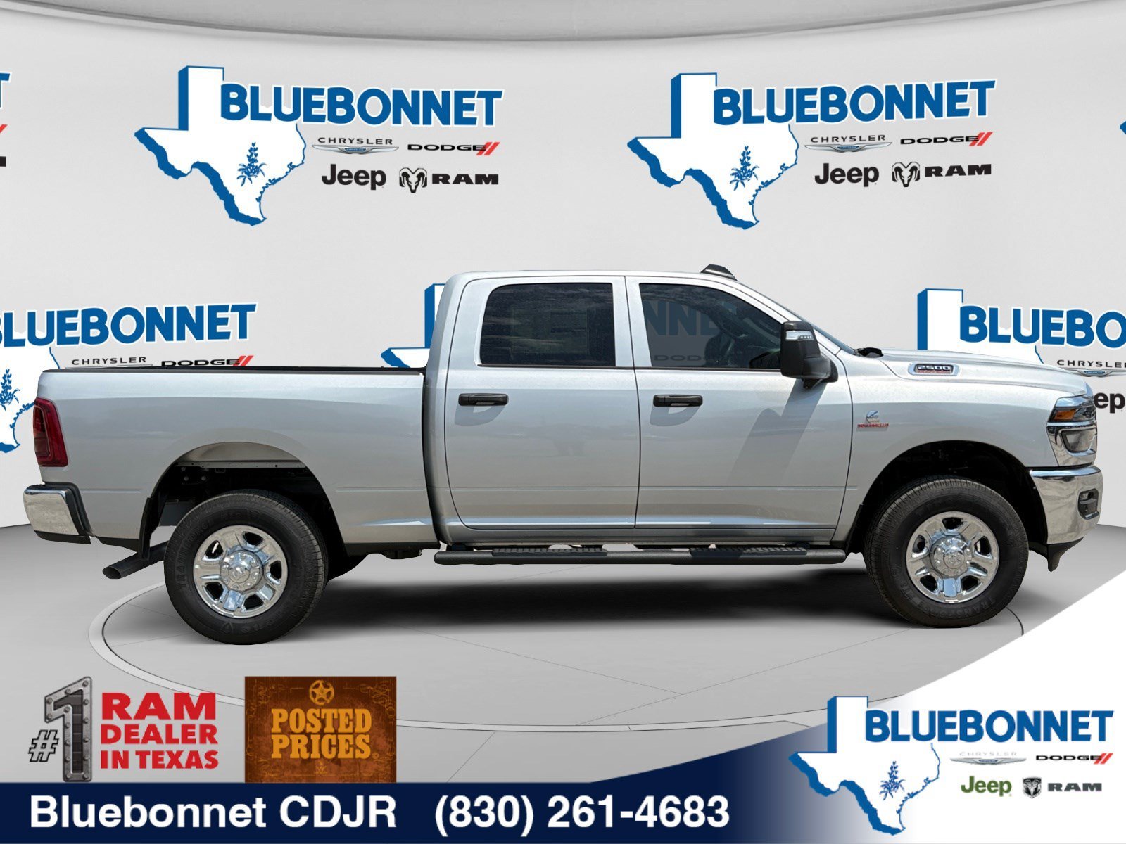 New 2026 Silver-Zynith Exterior Paint RAM Tradesman image 4