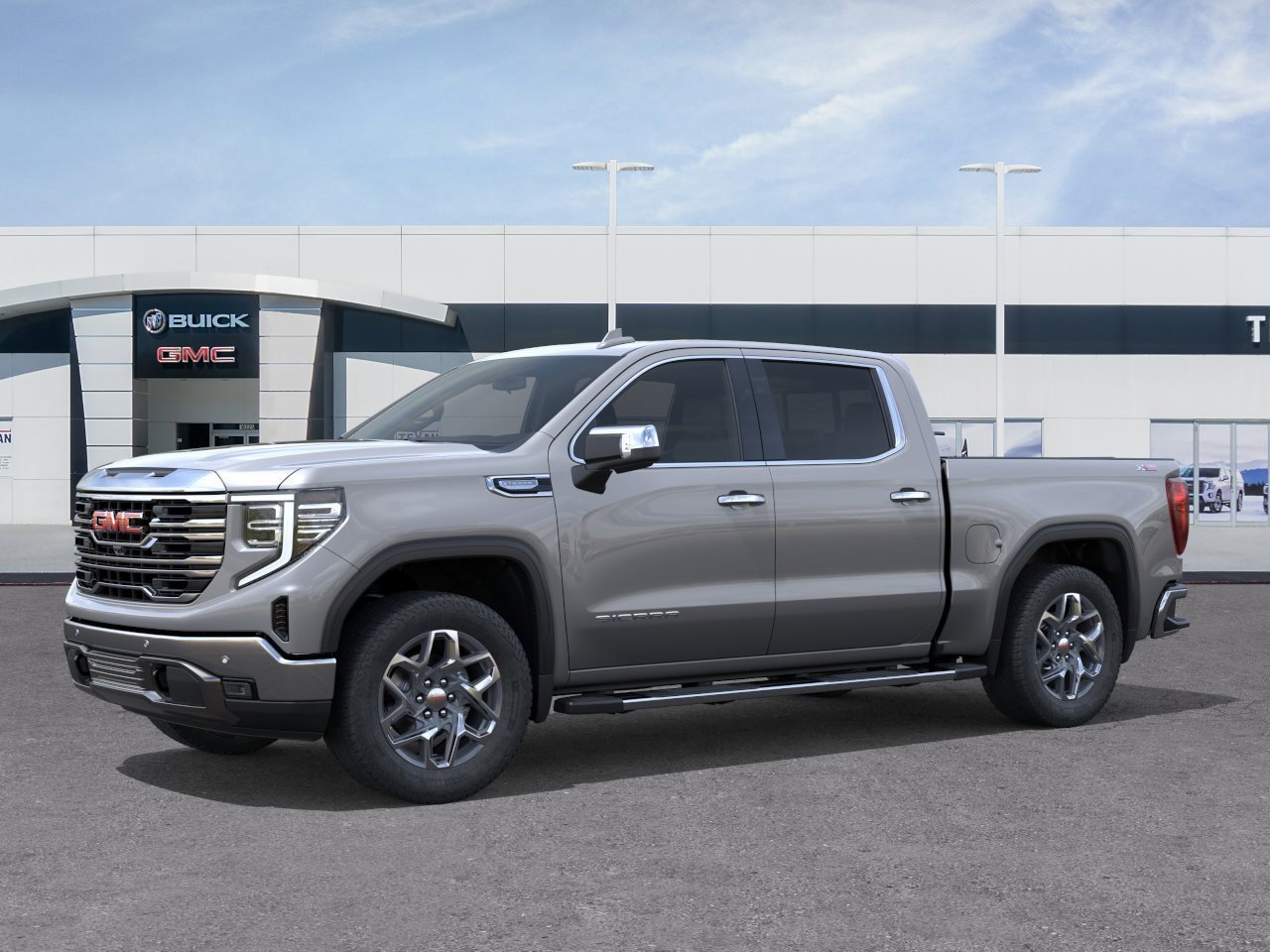 New 2026 Sterling Metallic GMC SLT image 2