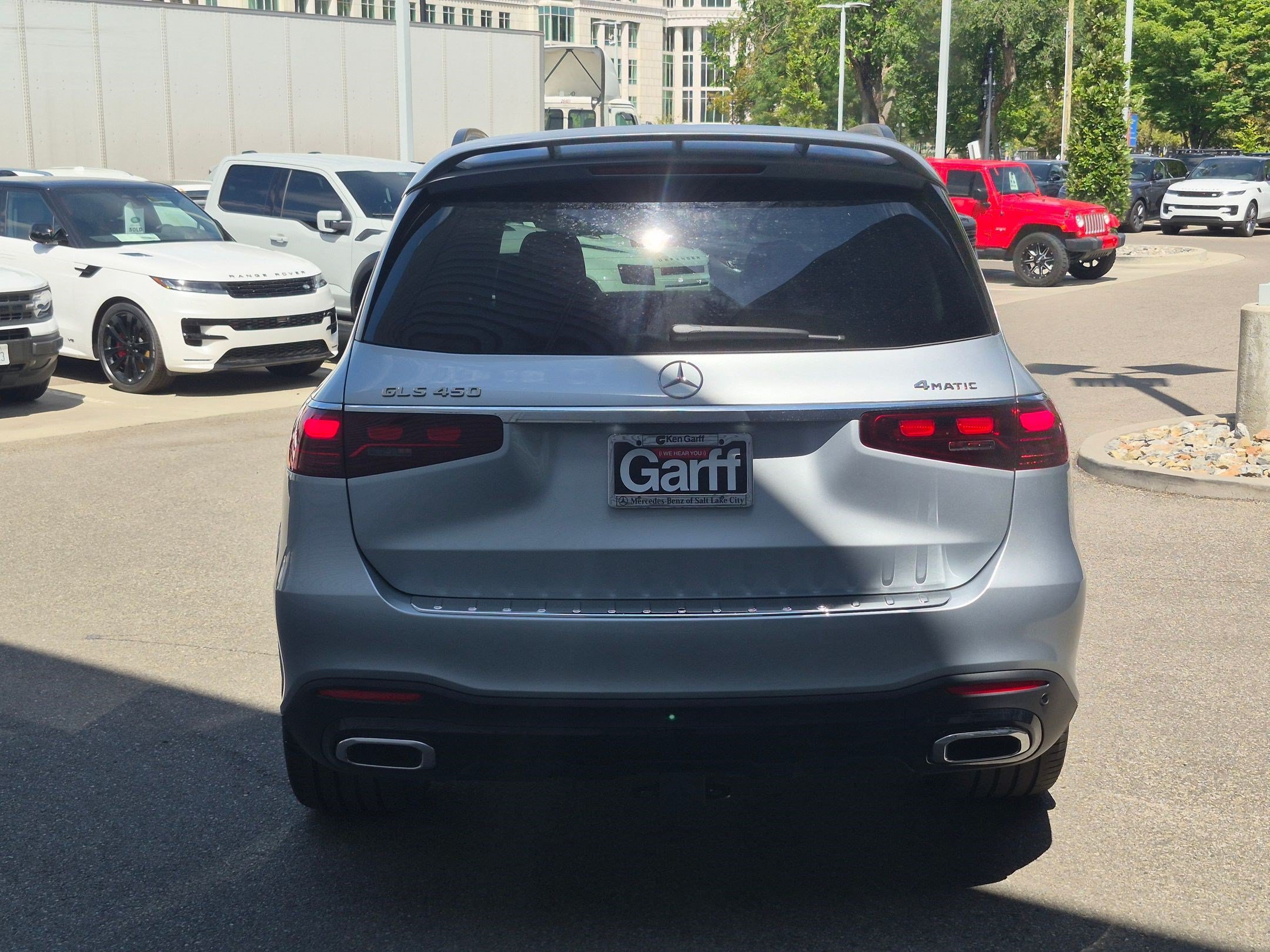 New 2026 Cirrus Silver Metallic Mercedes-Benz GLS 450 image 4