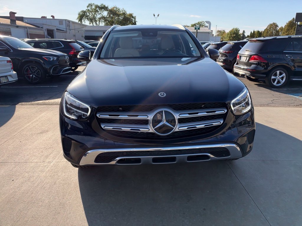 Certified Used 2022 Blue Mercedes-Benz GLC 300 image 2