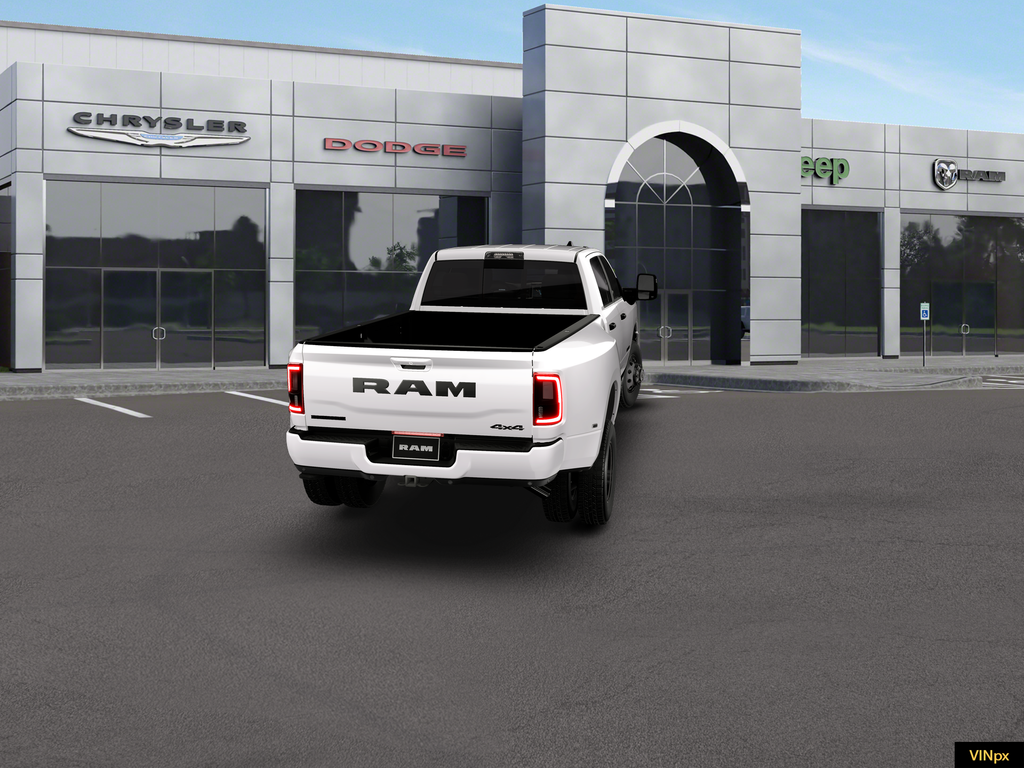 New 2026 Bright White Clear-Coat Exterior Paint RAM Big Horn image 13