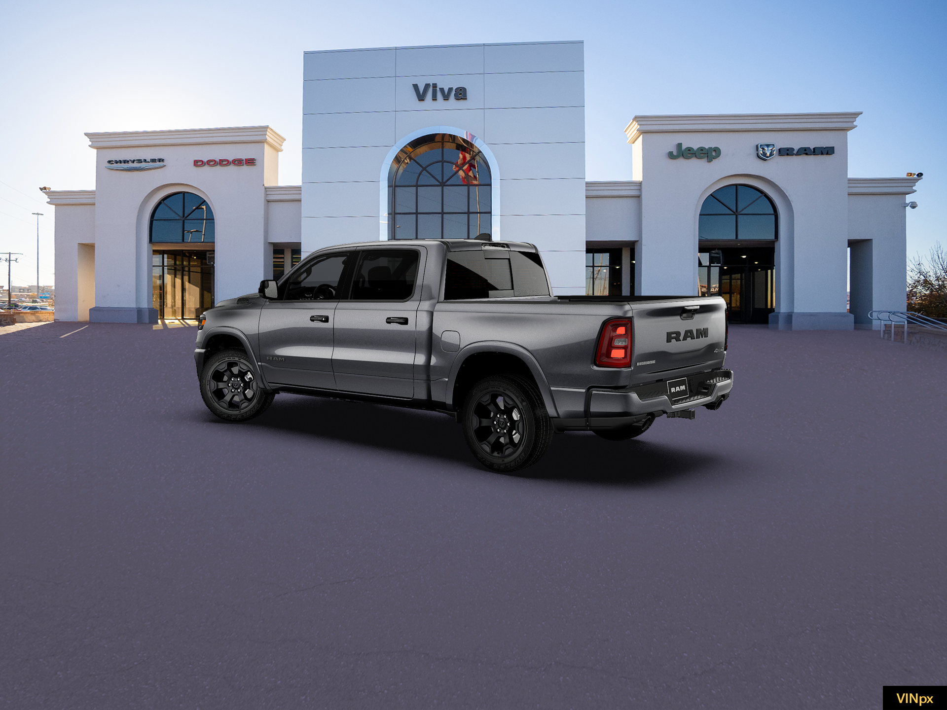 New 2027 Granite Crystal Metallic Clearcoat RAM BIG HORN image 3