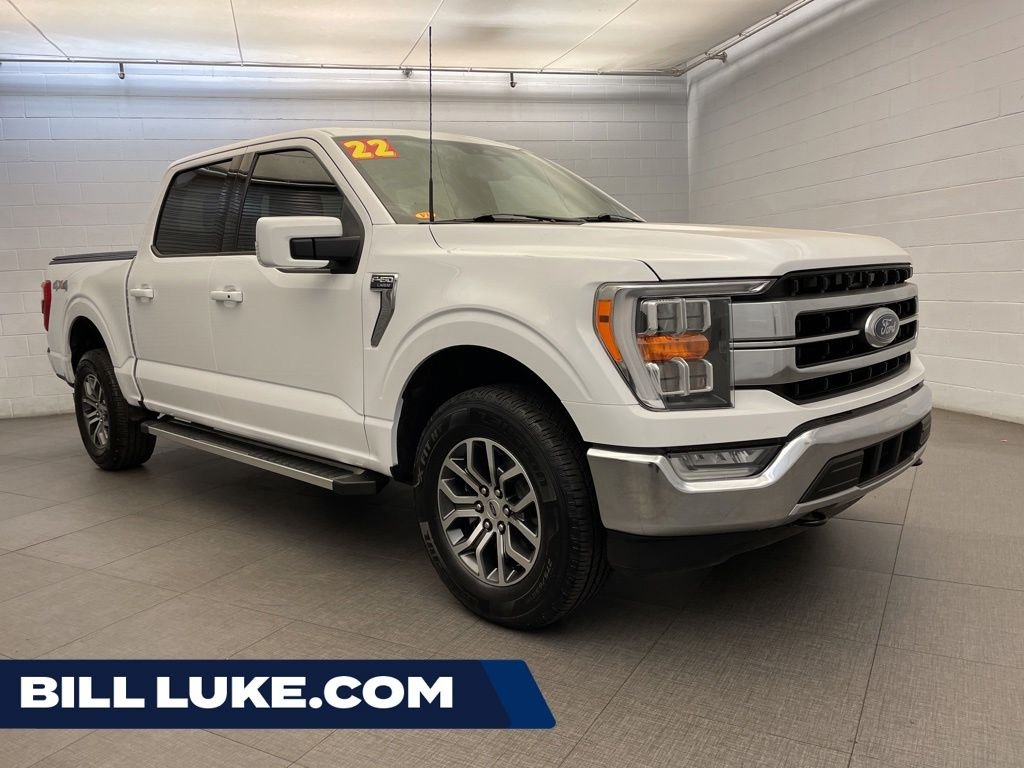 Used 2022 White Ford Lariat image 1