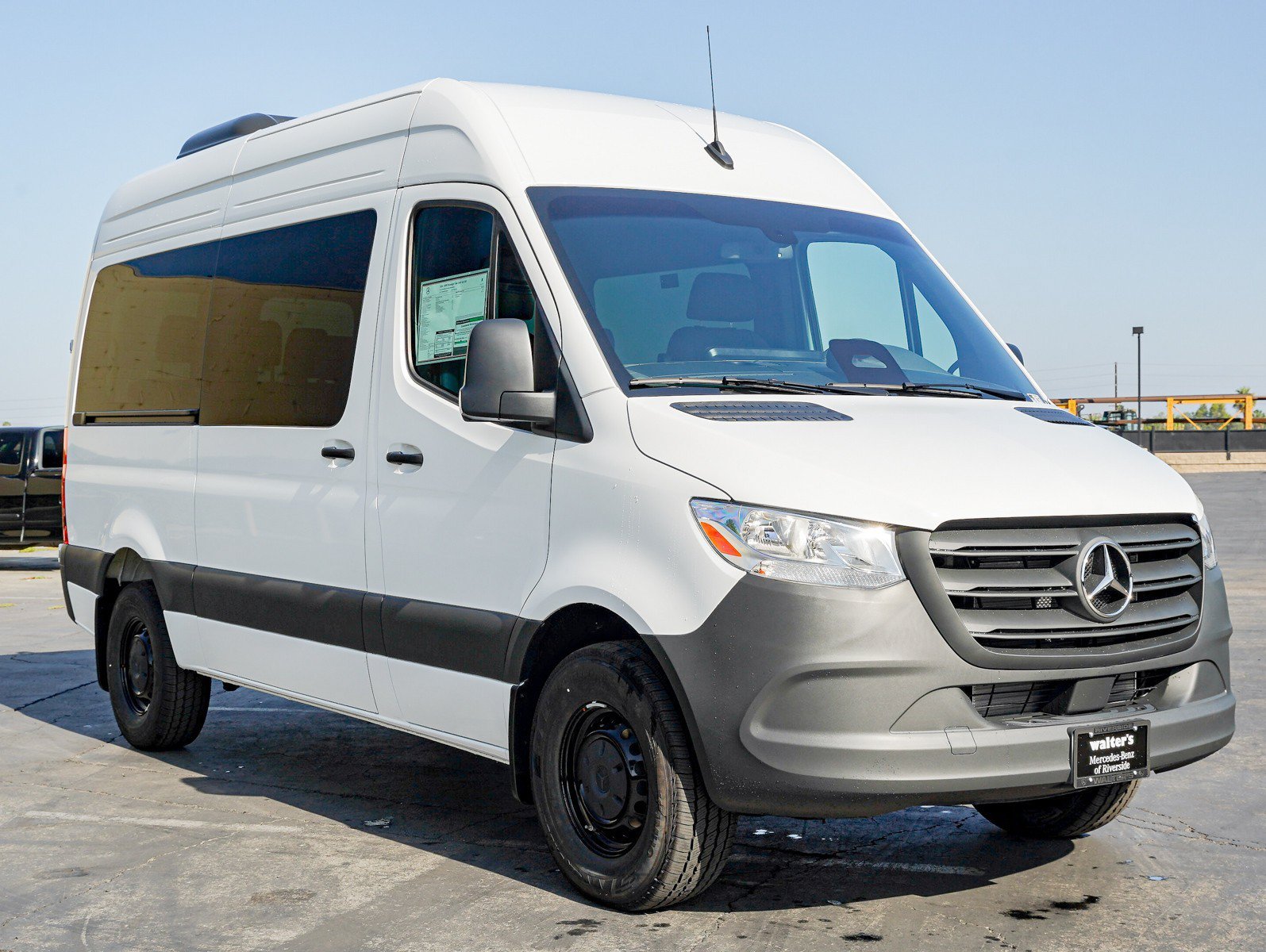 New 2026 Arctic White Mercedes-Benz 2500 High Roof I4 Diesel 144 RWD image 3