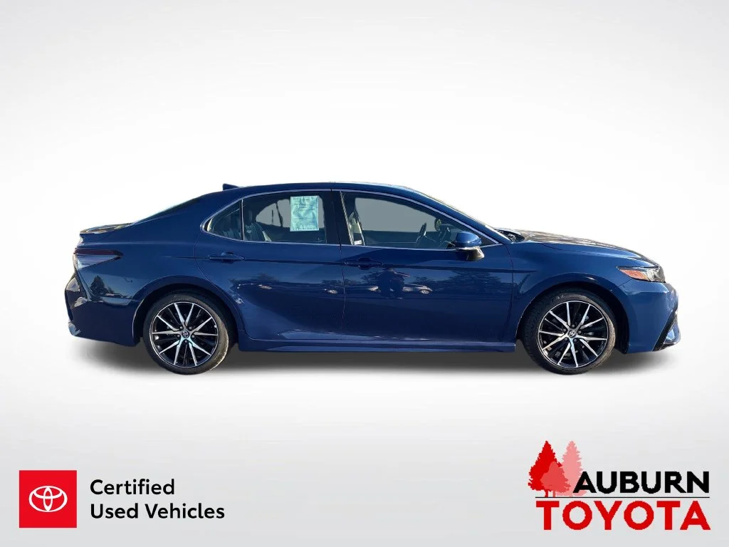 Certified Used 2023 Reservoir Blue Toyota SE image 5