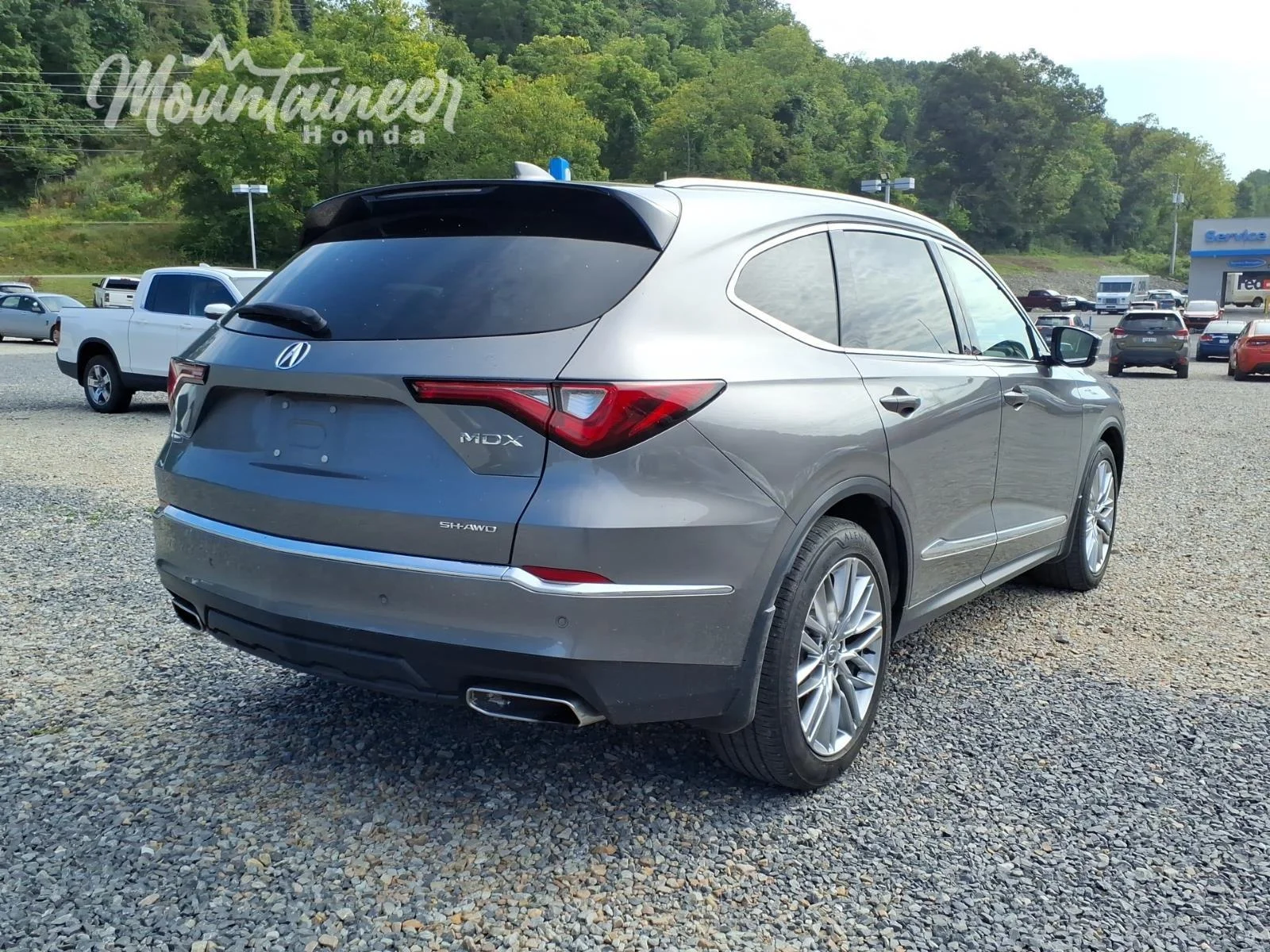Used 2023 Liquid Carbon Metallic Acura SH-AWD w/Advance image 5