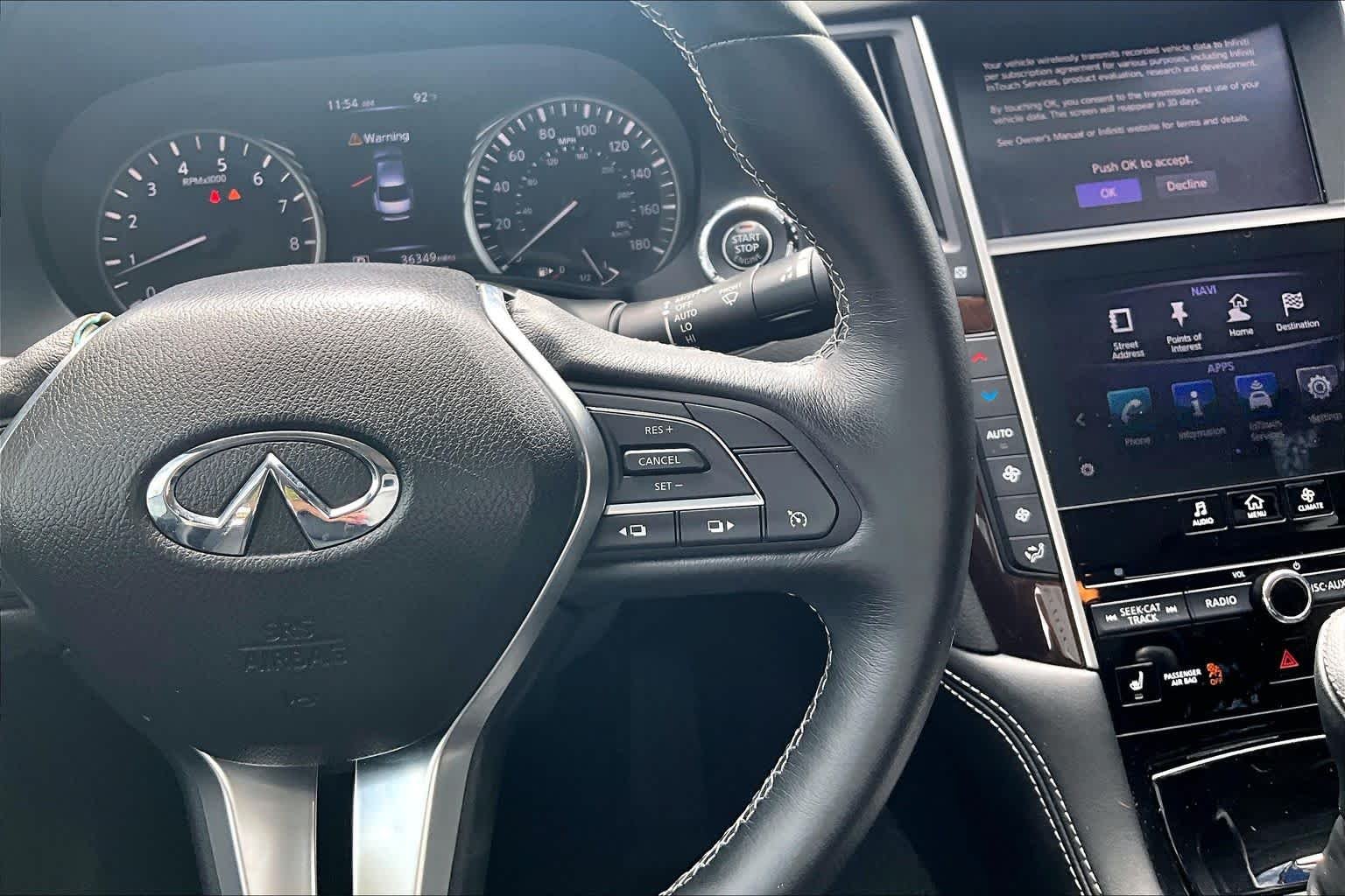 Used 2018 Hagane Blue INFINITI 3.0t LUXE image 23