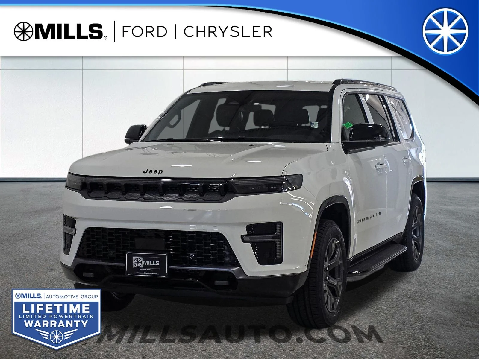 New 2026 Bright White Clear-Coat Exterior Paint Jeep Limited Altitude image 1