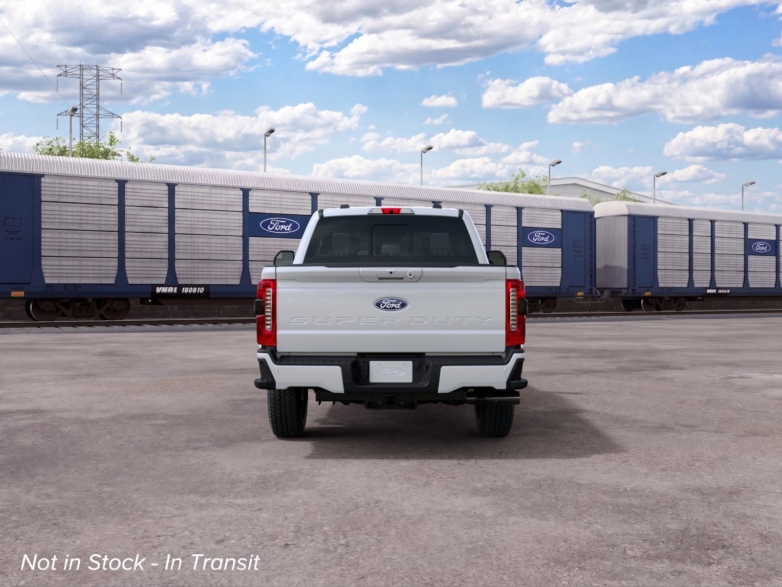 New 2027 Star White Metallic Tri-Coat Ford LARIAT image 7