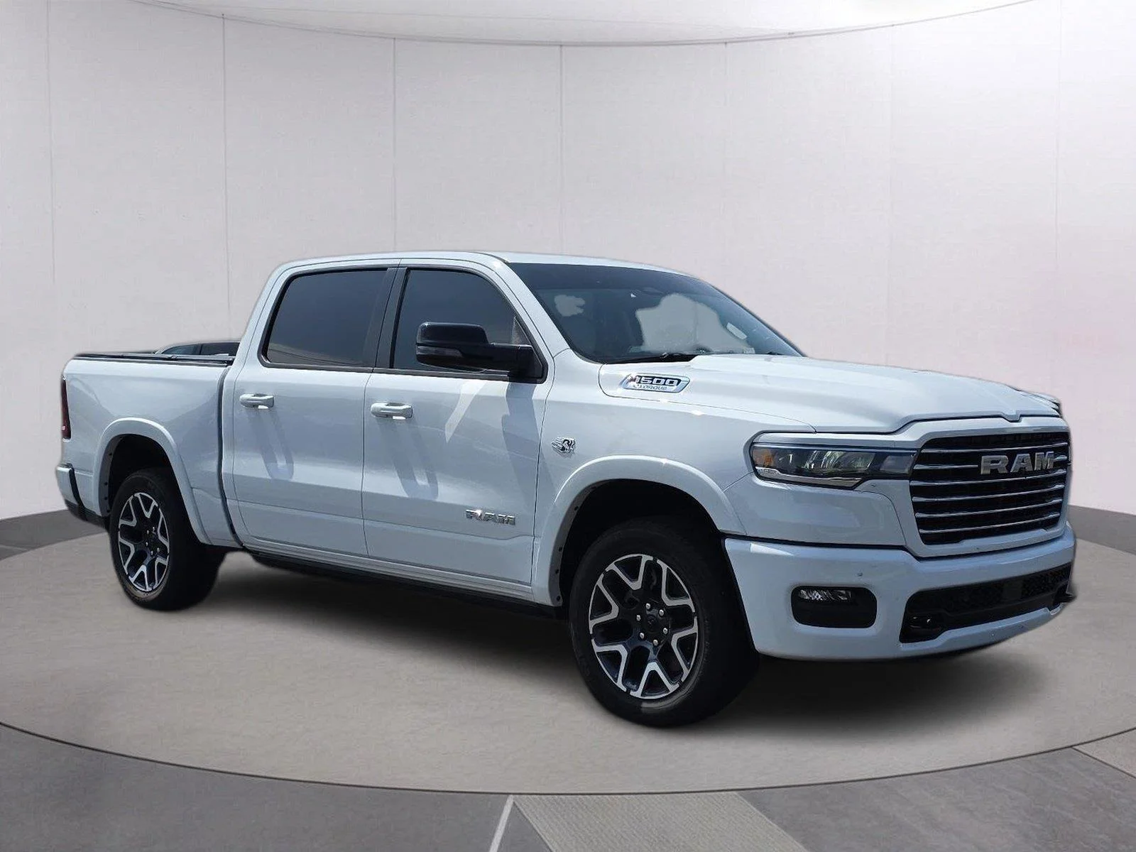 Used 2026 Bright White Clearcoat Ram Laramie image 3