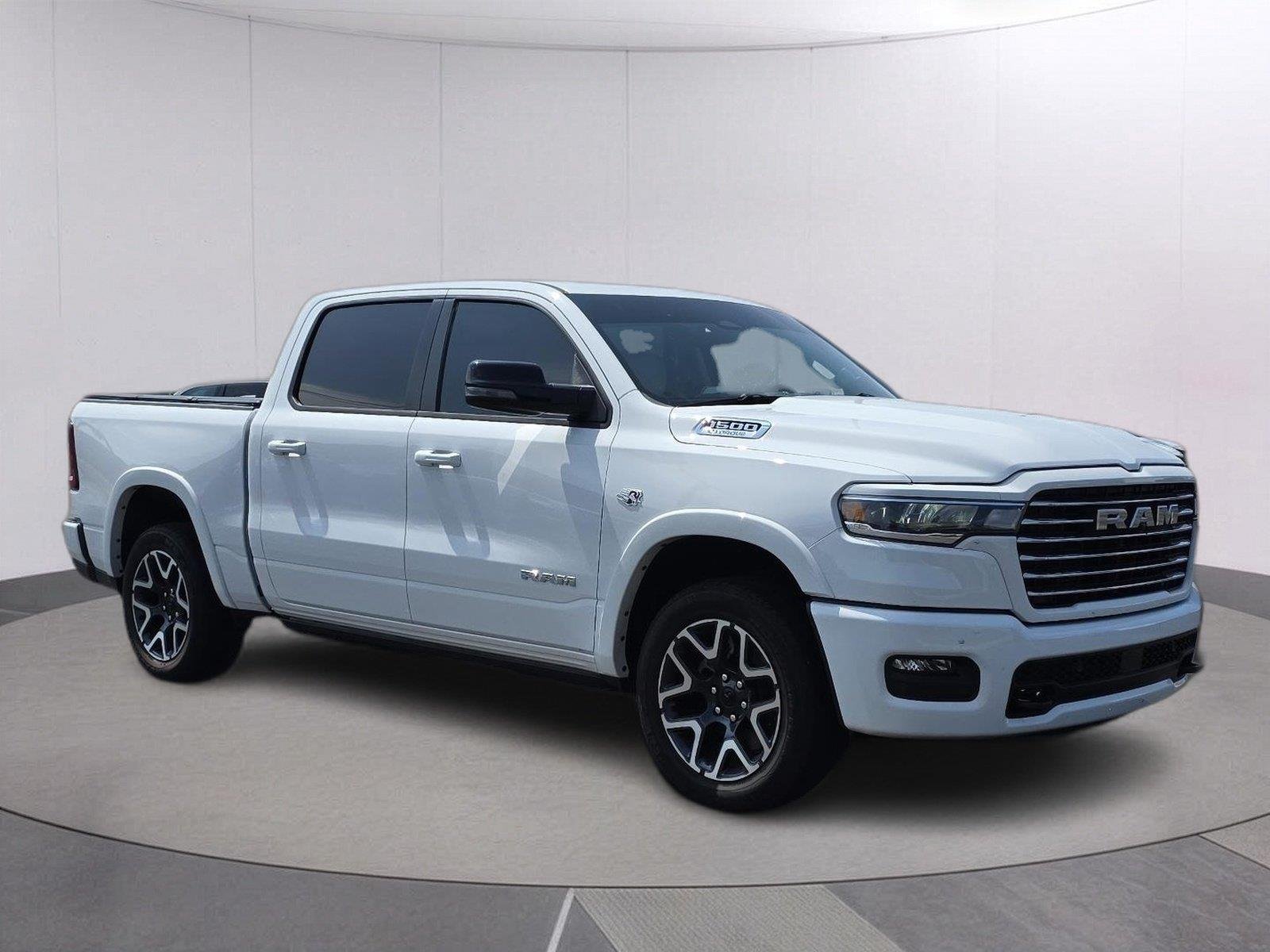 Used 2026 Bright White Clearcoat Ram Laramie image 3