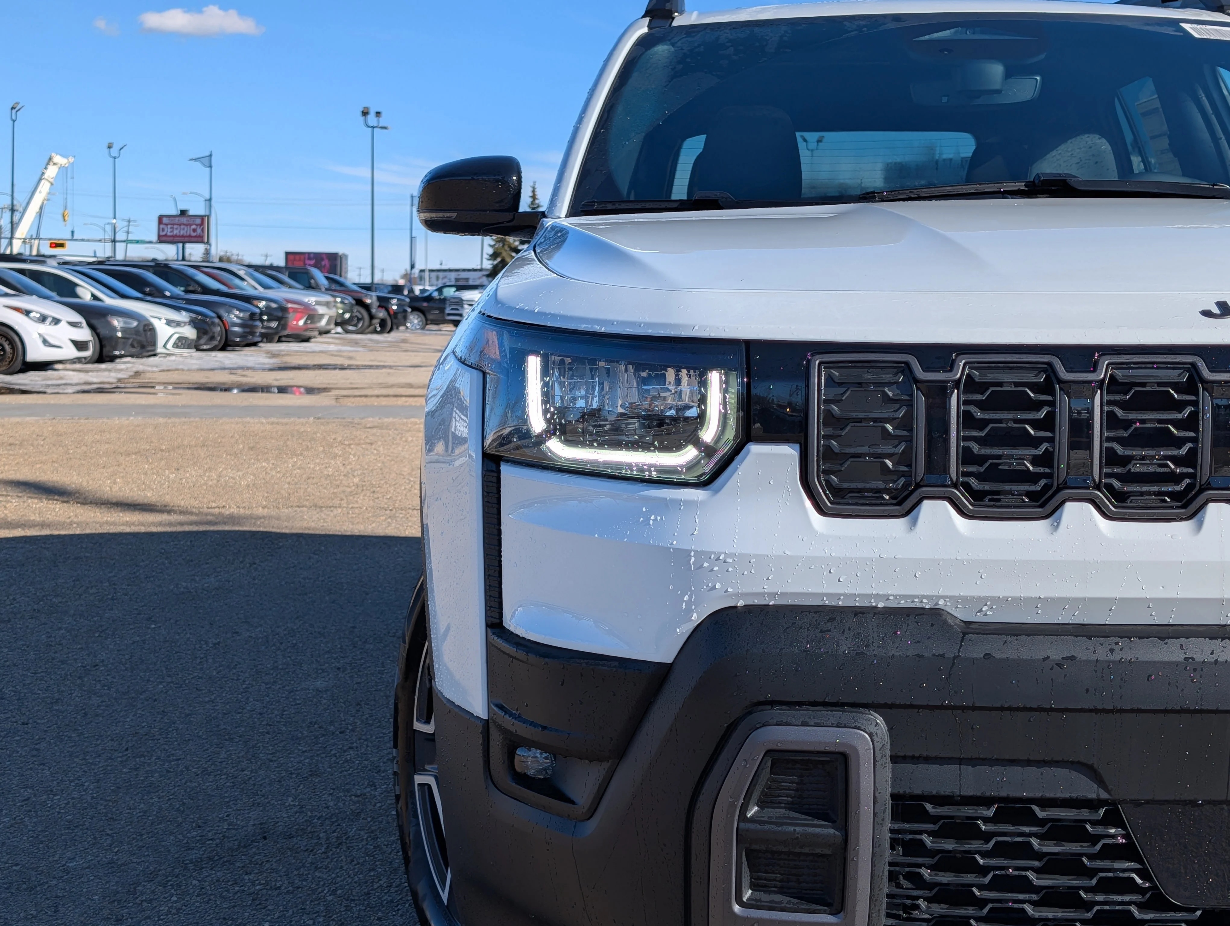 New 2026 Bright White Jeep Limited image 11