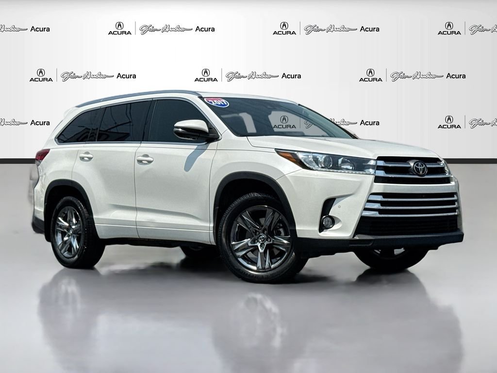 Used 2017 White Toyota Limited Platinum image 1