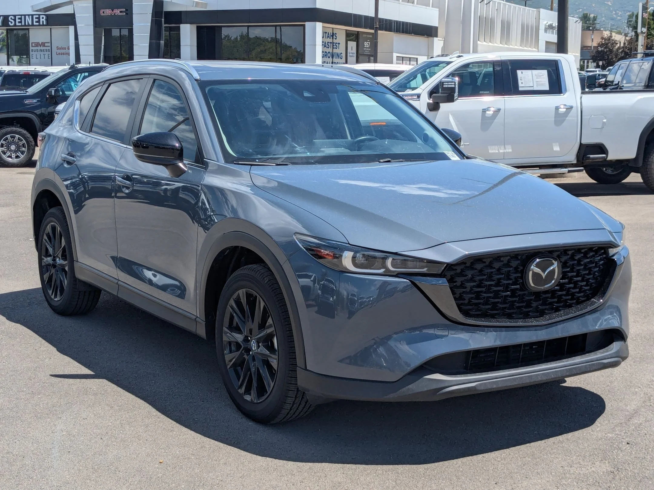 Used 2023 Polymetal Gray Mazda 2.5 S Carbon Edition image 8