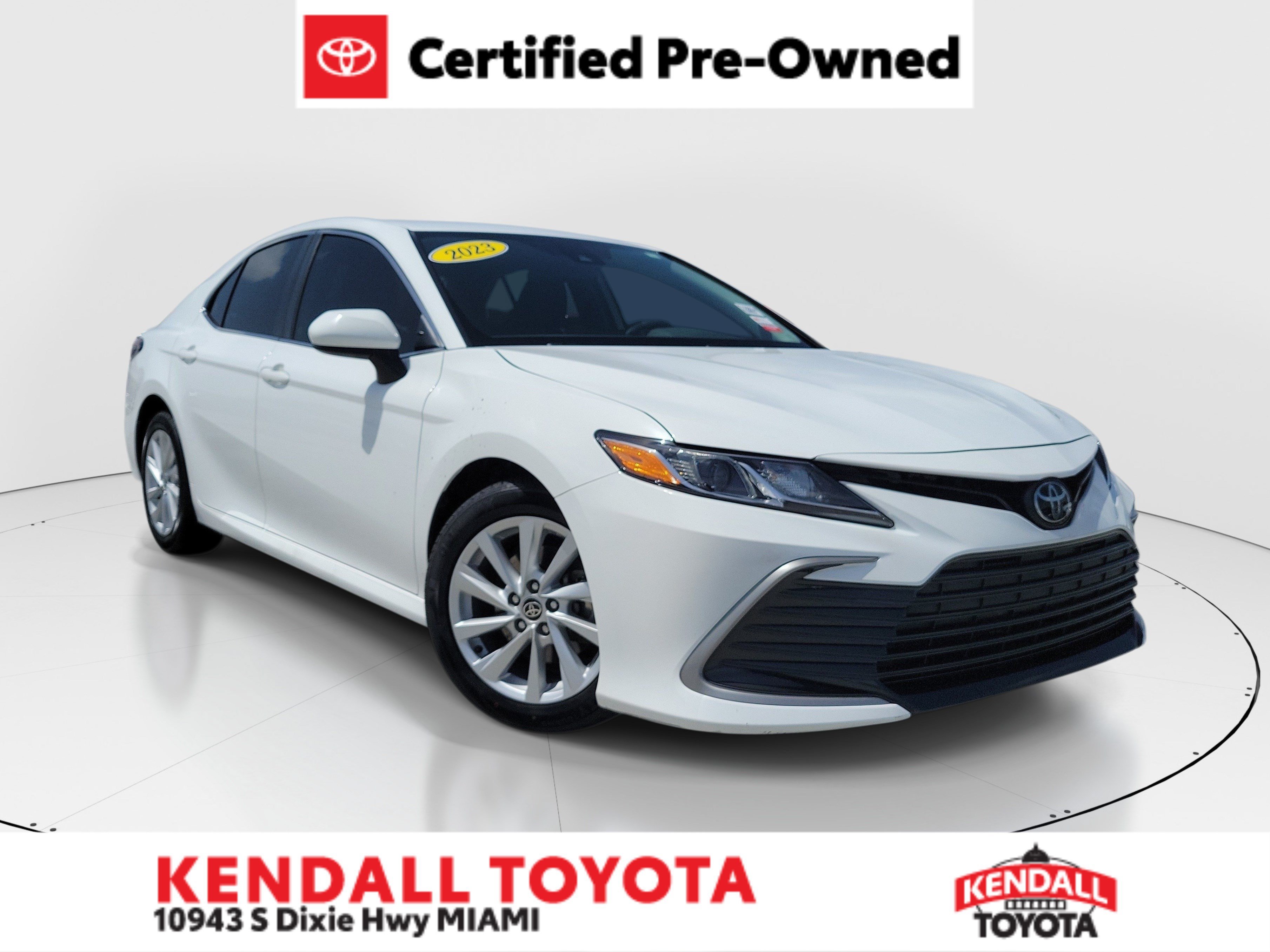 Certified Used 2023 Ice Toyota LE image 1