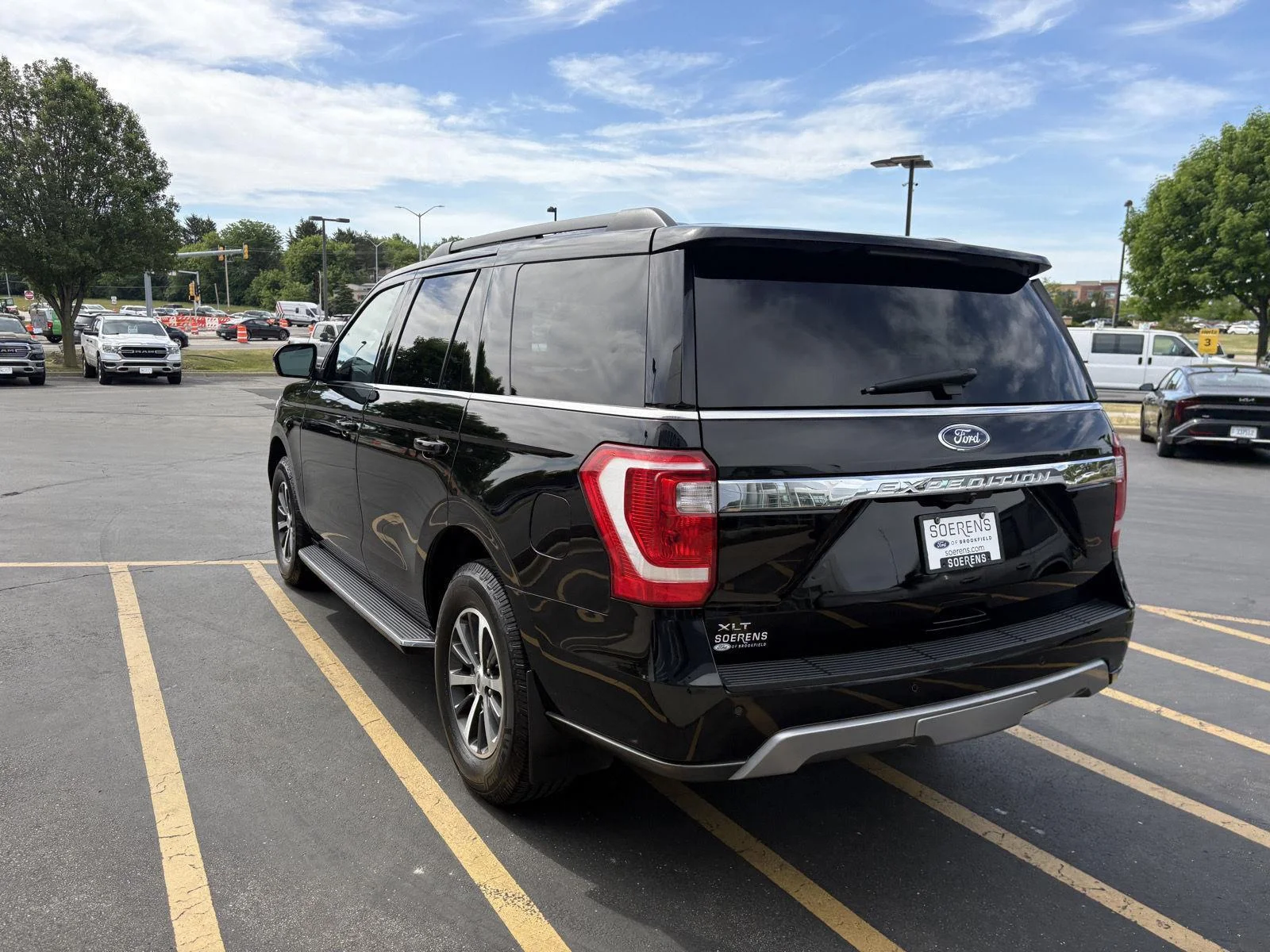 Used 2021 Agate Black Ford XLT image 4