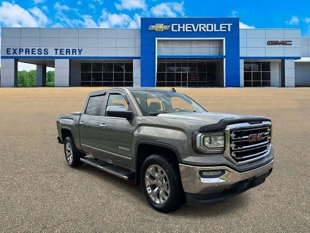 Used 2017 Gray GMC SLT image 1