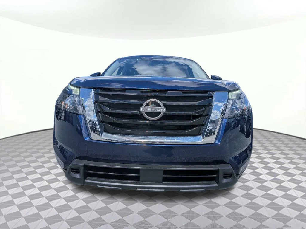 Certified Used 2025 Deep Ocean Blue Nissan SV image 8