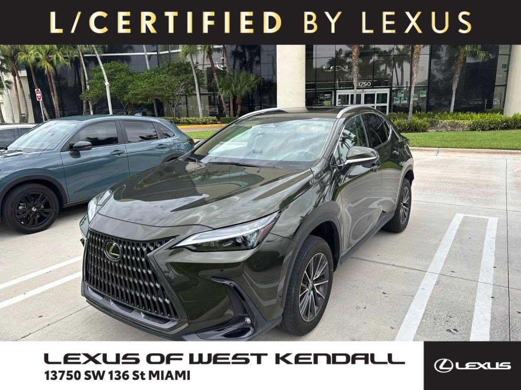 Certified Used 2024 Green Pearl Lexus NX 250 Premium image 1