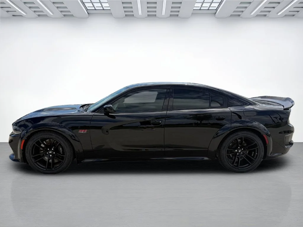 Used 2023 Black Dodge R/T Scat Pack Widebody image 6