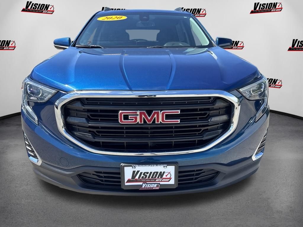 Used 2020 Blue GMC SLE image 2