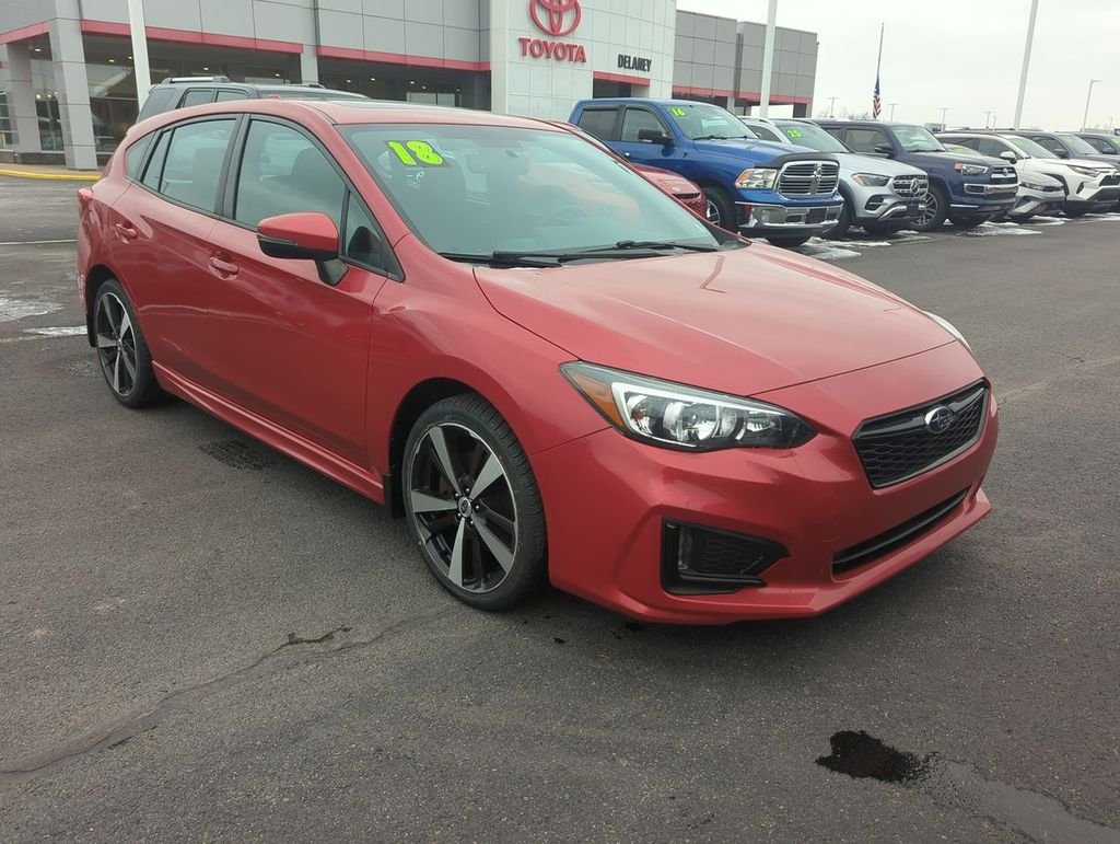 Used 2018 Subaru Impreza Sport with VIN 4S3GTAM69J3708810 for sale in Dubois, PA
