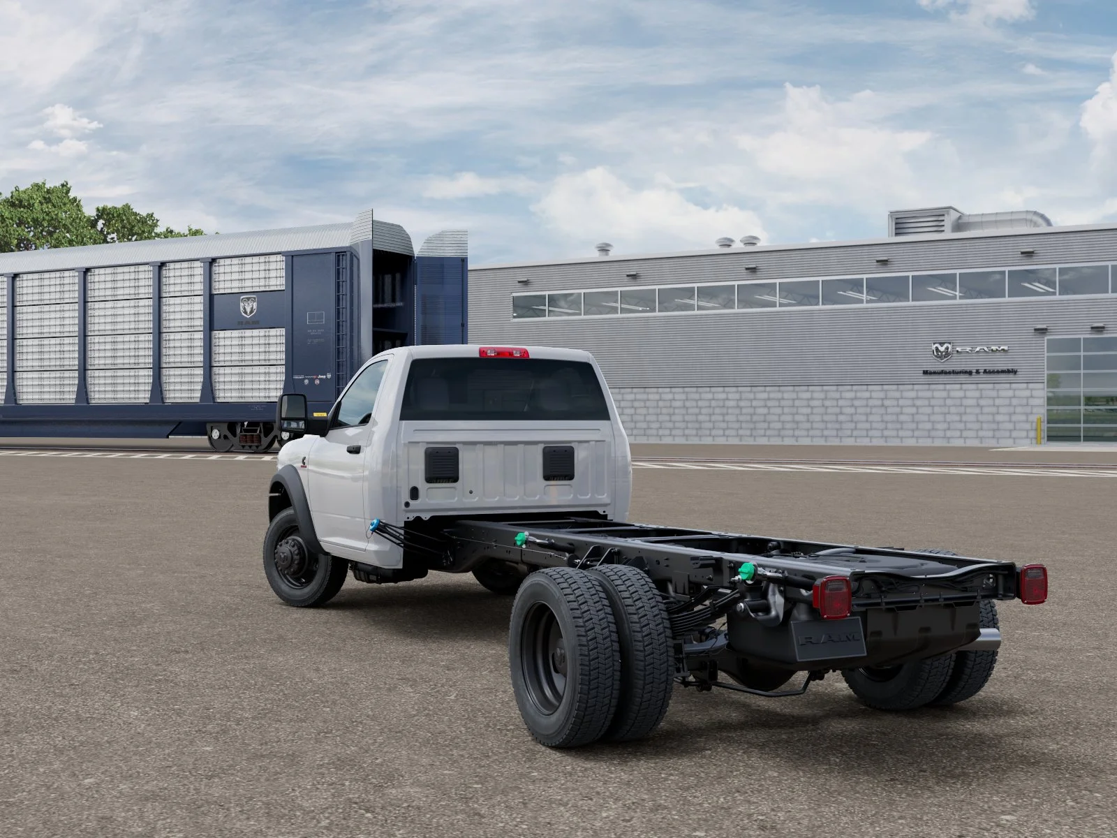 New 2026 Bright White Clear-Coat Exterior Paint RAM Tradesman image 29